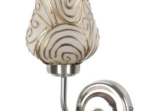 Steel Wall Lamp, Wall Decor, Wall Hanging Wood Light lamp,Vintage Wall Lamps, Industrial Wall Lights Decorative Home, Living Room, Indoor Outdoor Lighting- Mosaic Glass (Multicolor)-J
