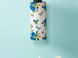 Multicolor Cotton Cylindrical Hanging Lamp