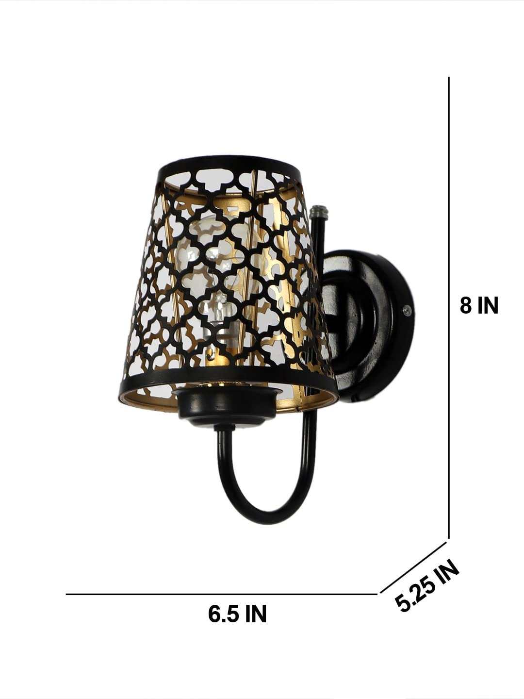 Multicolor Wall Lamp | Elegant Metal Material | Stylish Ambient Light for Home, Office, Living Room, Bedroom, Hallway | Modern Decorative Wall Sconce - Model IT13