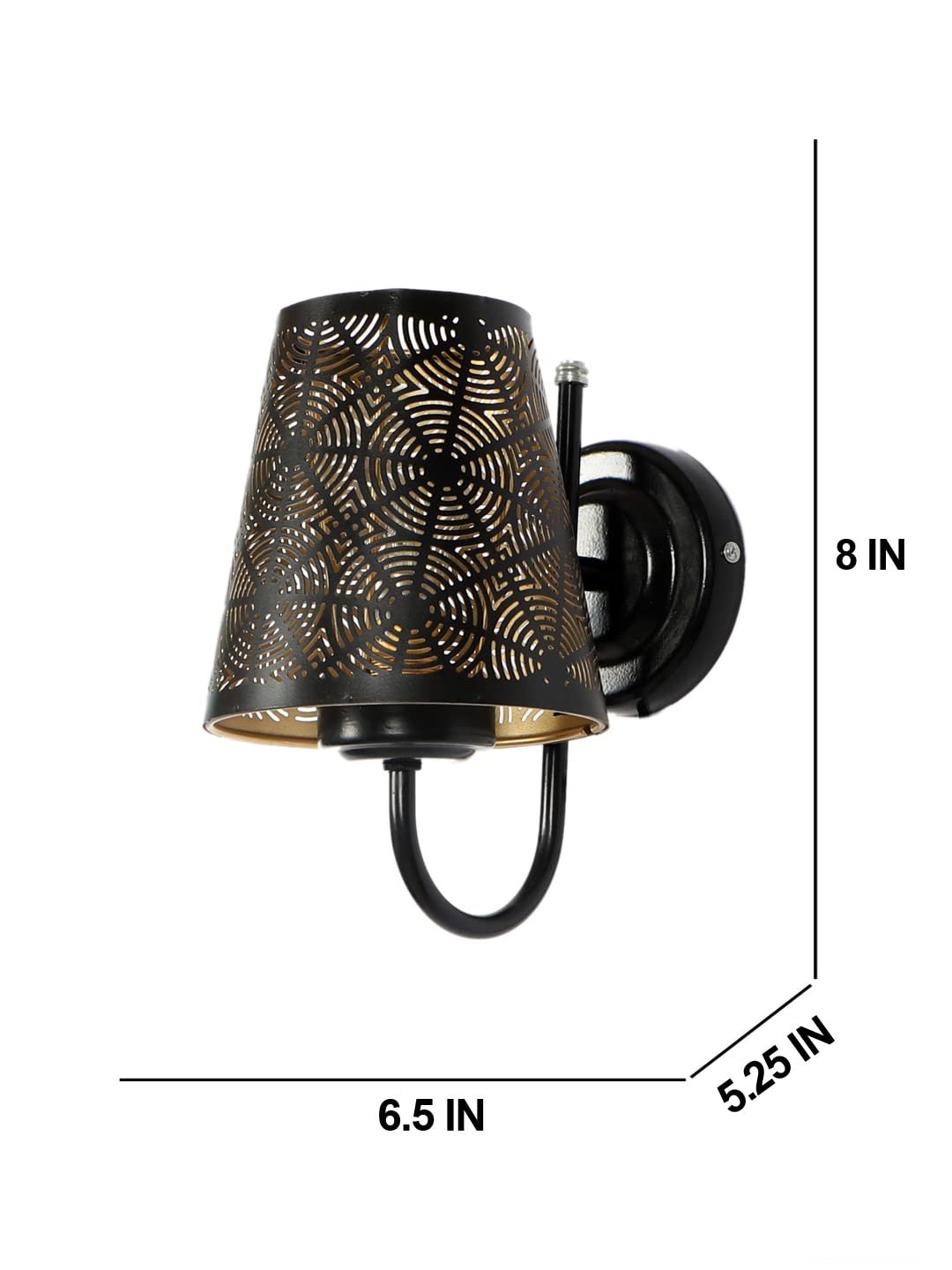 Multicolor Wall Lamp | Elegant Metal Material | Stylish Ambient Light for Home, Office, Living Room, Bedroom, Hallway | Modern Decorative Wall Sconce - Model IT15