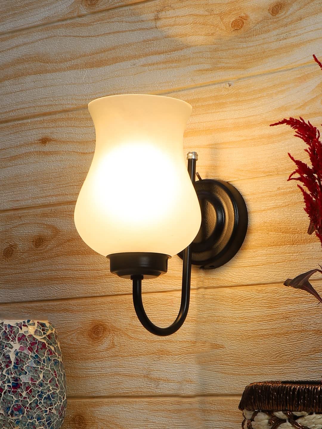 Multicolor Wall Lamp | Elegant Metal Material | Stylish Ambient Light for Home, Office, Living Room, Bedroom, Hallway | Modern Decorative Wall Sconce - Model IT16
