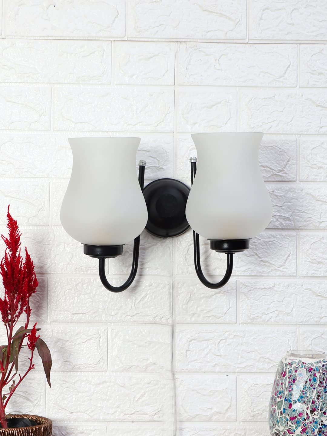 Multicolor Wall Lamp | Elegant Metal Material | Stylish Ambient Light for Home, Office, Living Room, Bedroom, Hallway | Modern Decorative Wall Sconce - Model IT24