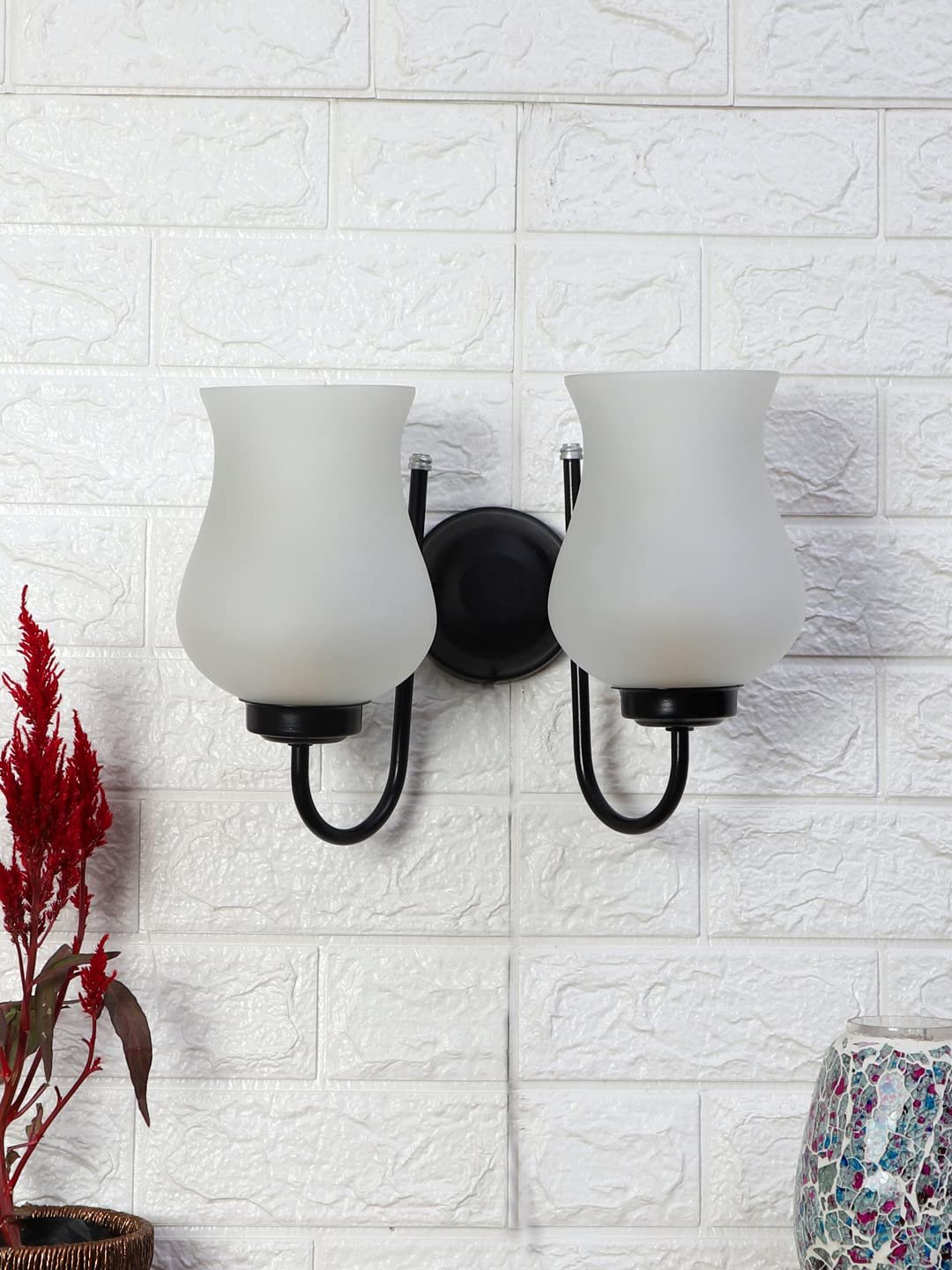 Multicolor Wall Lamp | Elegant Metal Material | Stylish Ambient Light for Home, Office, Living Room, Bedroom, Hallway | Modern Decorative Wall Sconce - Model IT24
