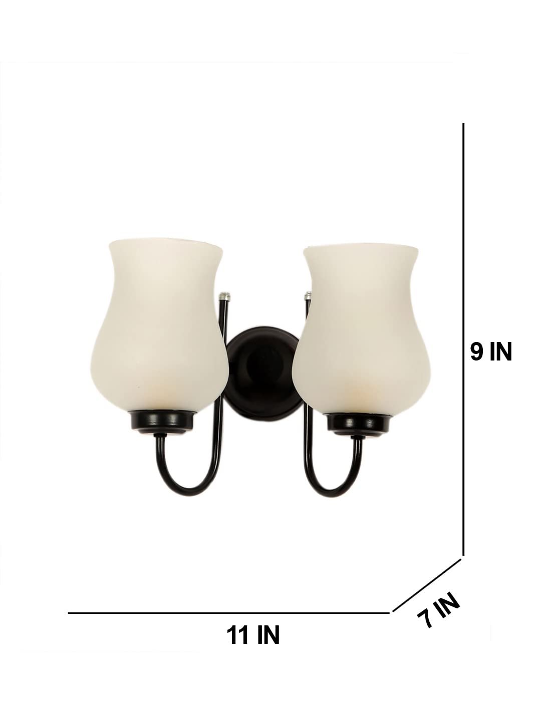 Multicolor Wall Lamp | Elegant Metal Material | Stylish Ambient Light for Home, Office, Living Room, Bedroom, Hallway | Modern Decorative Wall Sconce - Model IT24