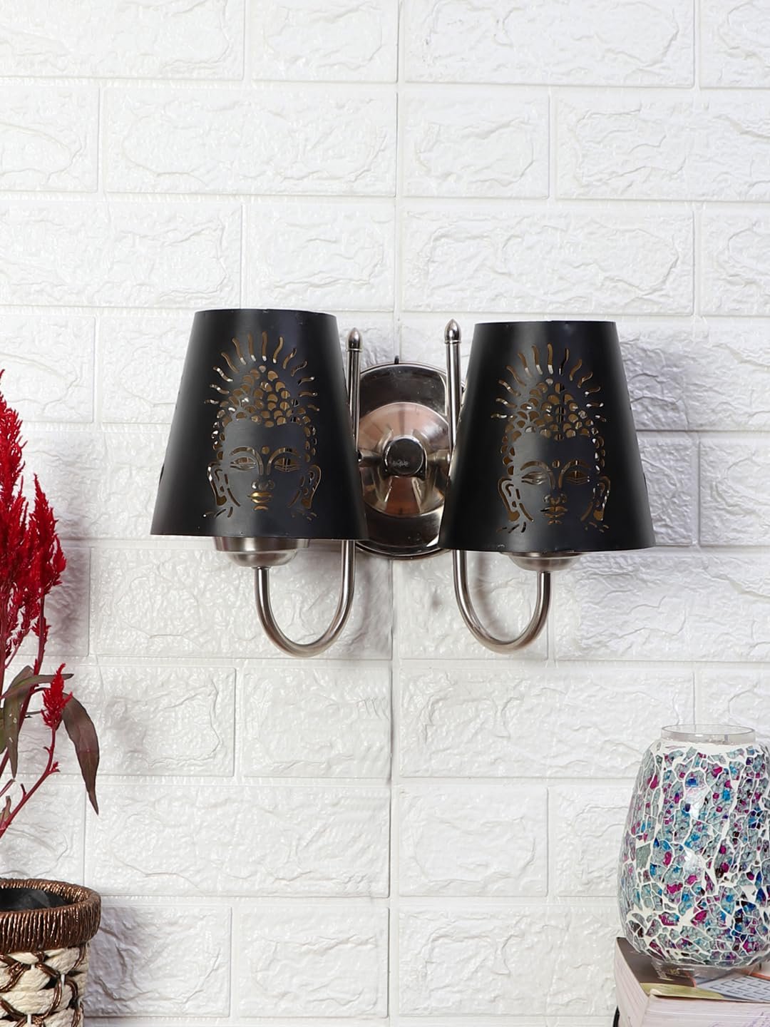 Multicolor Wall Lamp | Elegant Metal Material | Stylish Ambient Light for Home, Office, Living Room, Bedroom, Hallway | Modern Decorative Wall Sconce - Model IT34