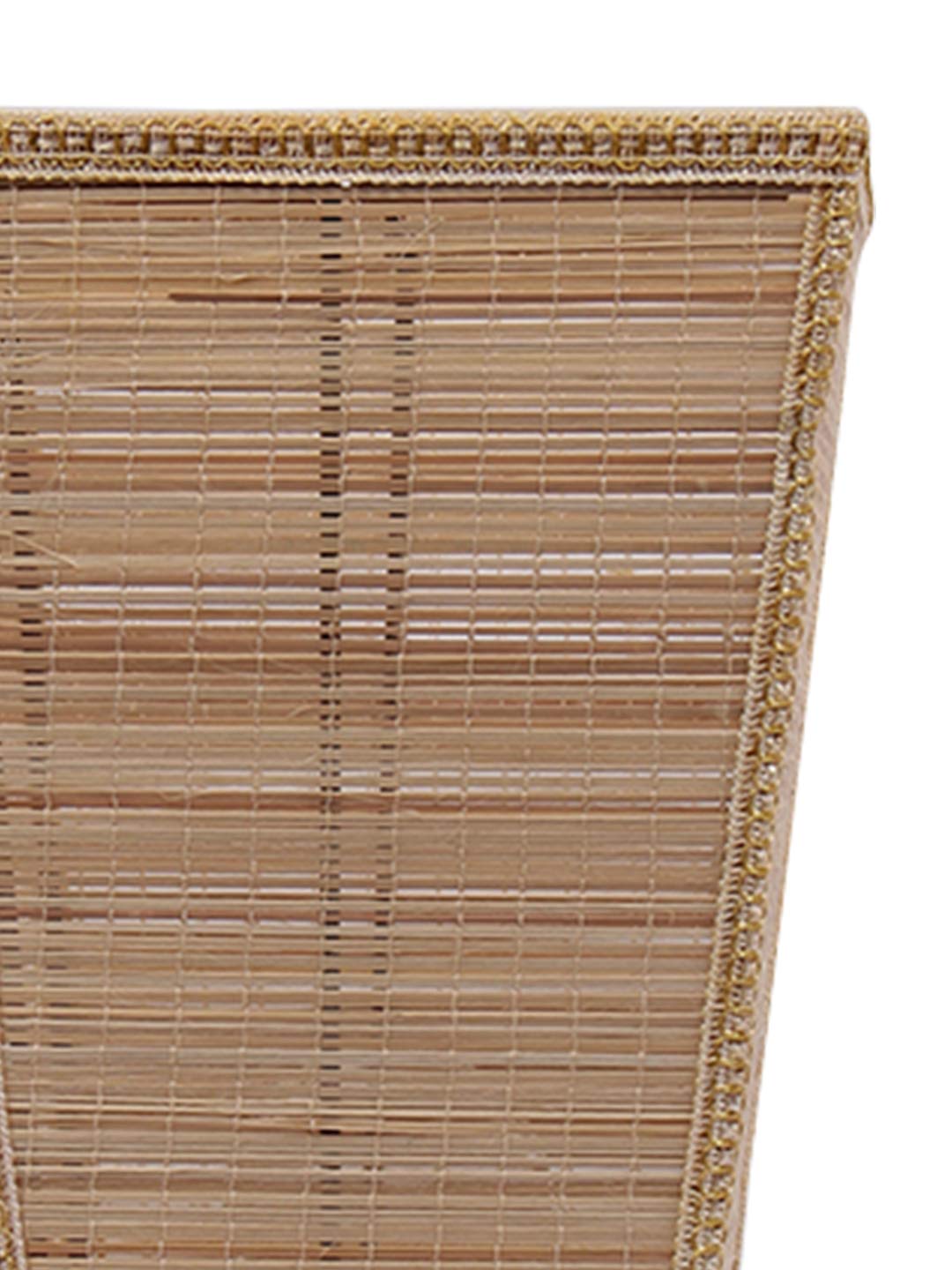 Pyramid Bamboo Shade with Square Wood Base
