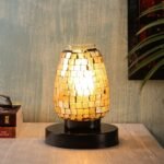 Multicolor Mosaic Glass Table Lamp (Small, Multicolor)