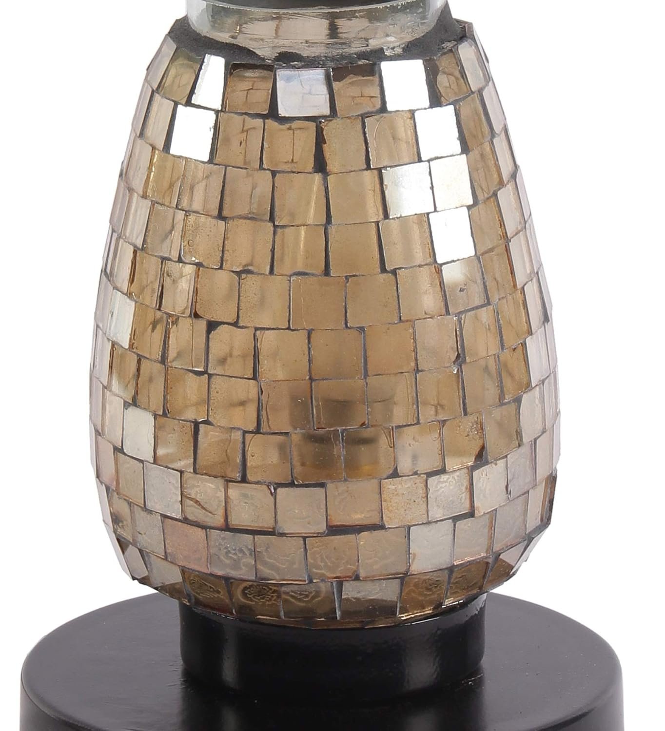 Multicolor Mosaic Glass Table Lamp (Small, Multicolor)