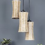 Band Bamboo Cluster Hanging Lamp