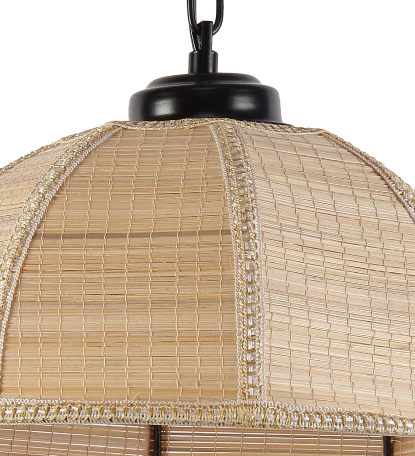 Bamboo Umbrella Hanging for Home D�cor (Bamboo Natural Color)