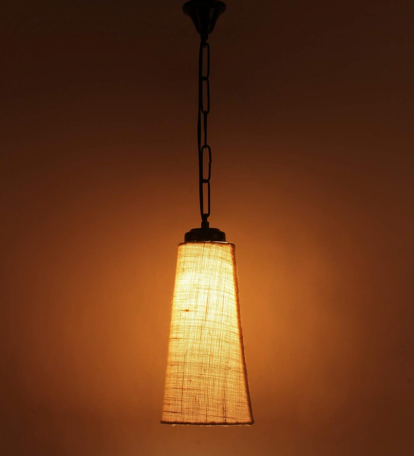 Conical Off White Jute Hanging for Home D�cor (Conical Off White)