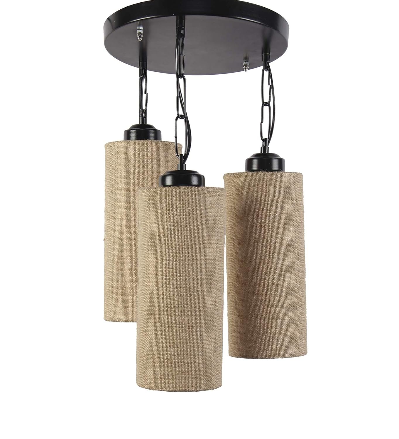 Cluster Round Jute Hanging lamp
