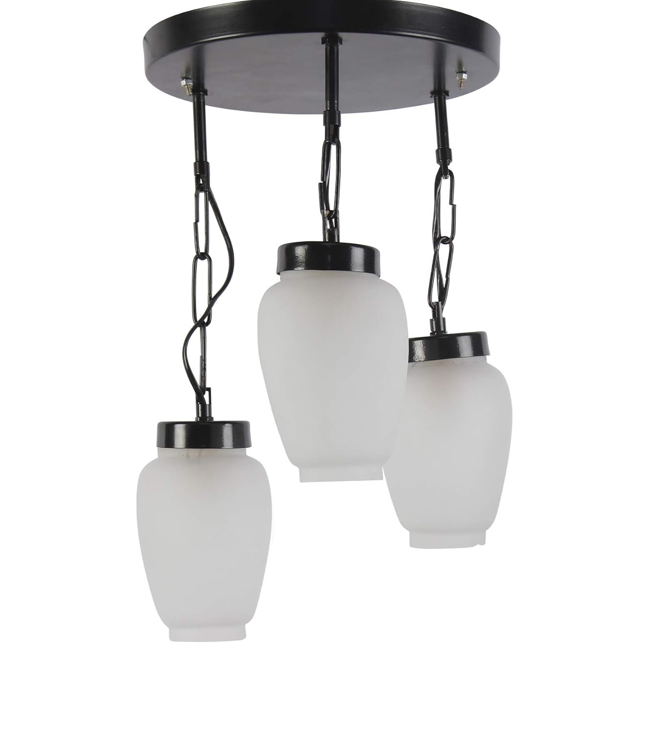Cluster Milky Glass Hanging Lamp (Milky)