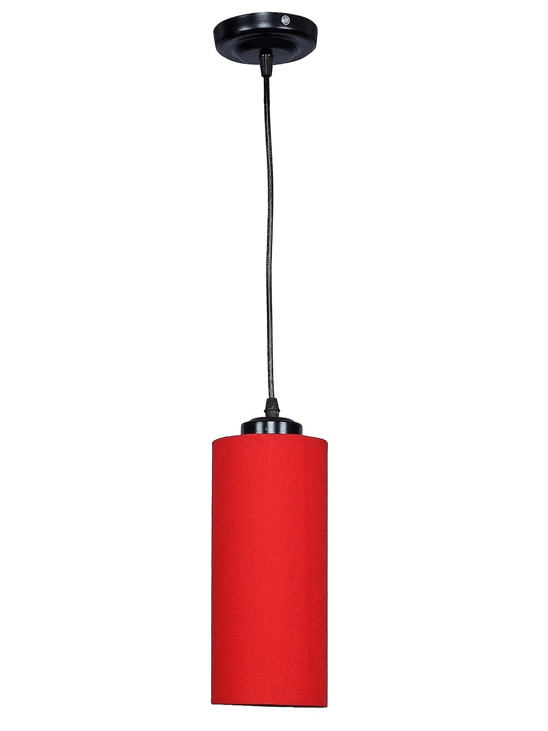 Red Cotton Cylindrical Hanging Lamp (SH03)