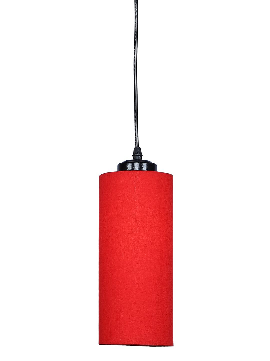 Red Cotton Cylindrical Hanging Lamp (SH03)