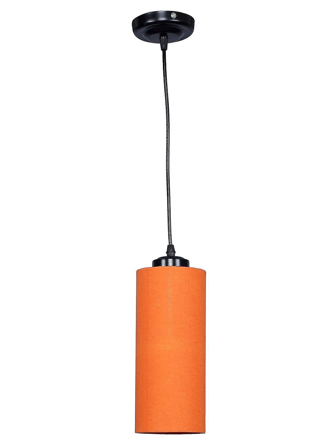 Orange Cotton Cylindrical Hanging Lamp (SH04)