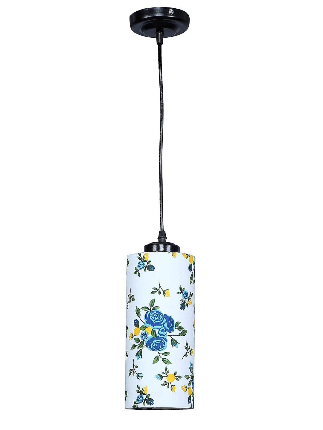 Multicolor Cotton Cylindrical Hanging Lamp (SH13)