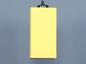 Yellow Cotton Square Hanging Lamp (SH20)