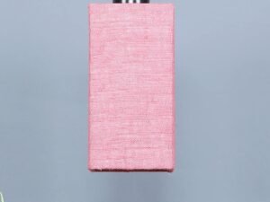 Pink Jute Square Hanging Lamp (SH25)
