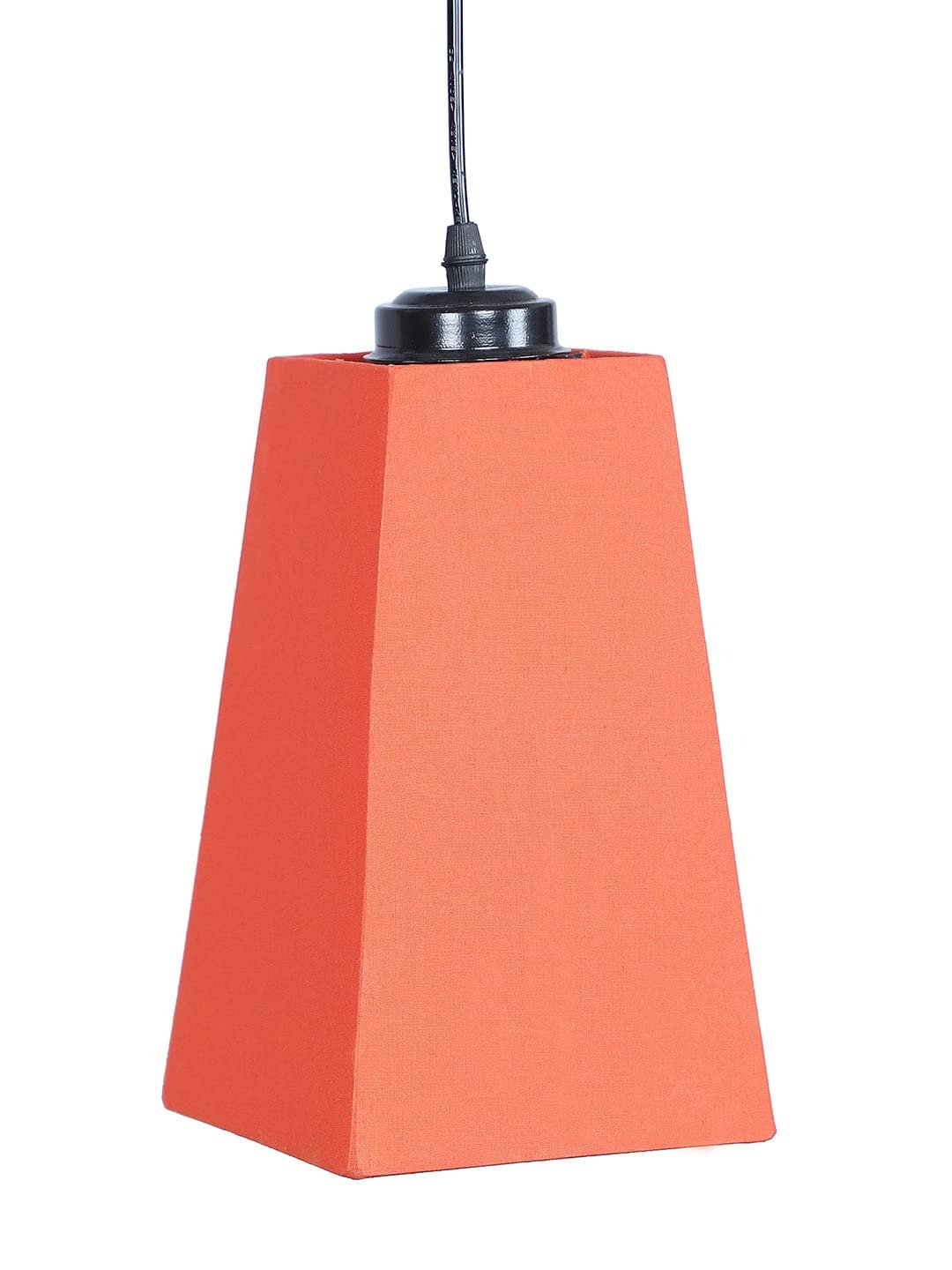 Orange Cotton Pyramid Hanging Lamp (SH34)