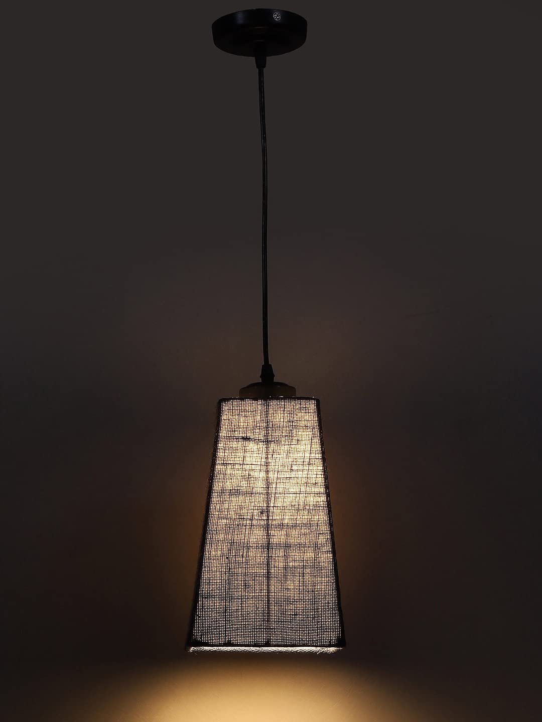 Blue Jute PyramidHanging Lamp (SH42)
