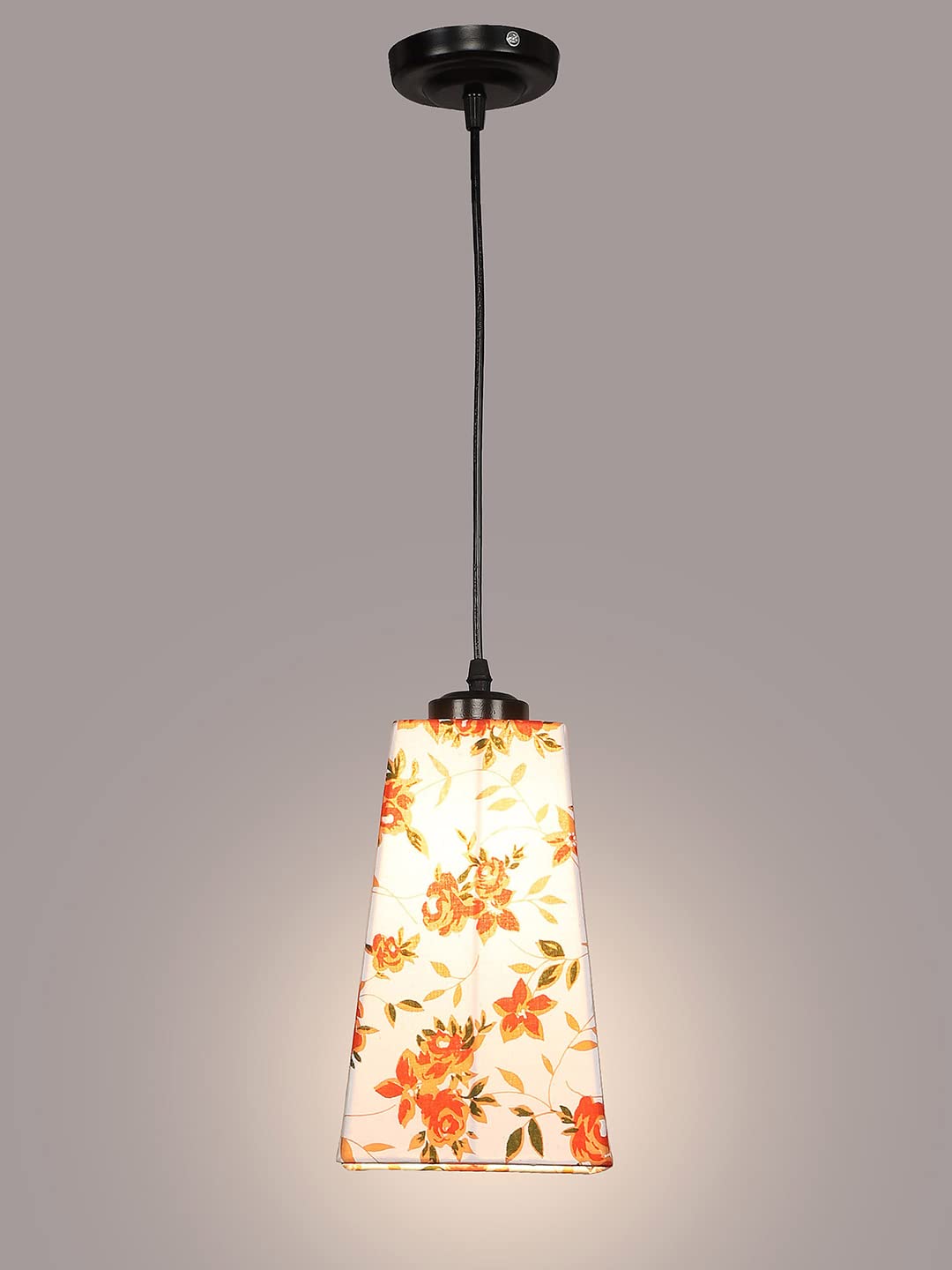 Multicolor Cotton Pyramid Hanging Lamp (SH44)