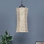 Natural Bamboo Damru Hanging Lamp(SH47)