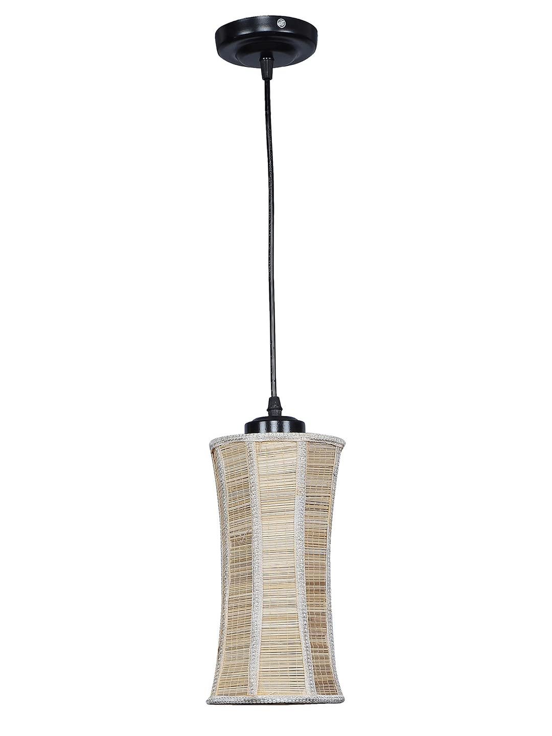 Natural Bamboo Damru Hanging Lamp(SH47)