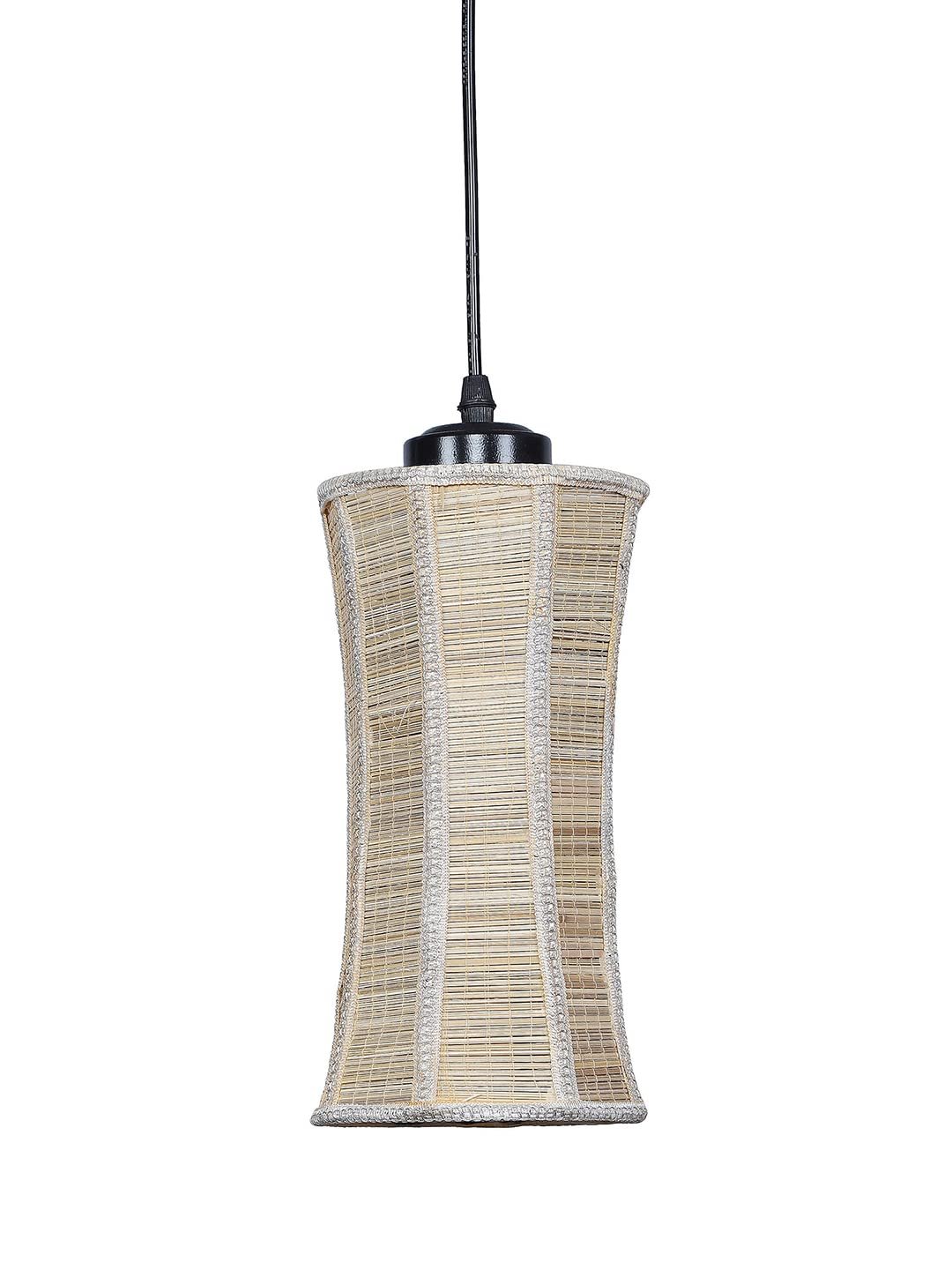 Natural Bamboo Damru Hanging Lamp(SH47)
