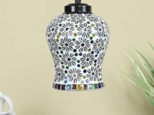 Multicolor Mosaic Glass Hanging Lamp (SH67)