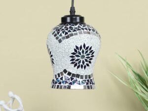 Multicolor Mosaic Glass Hanging Lamp (SH68)
