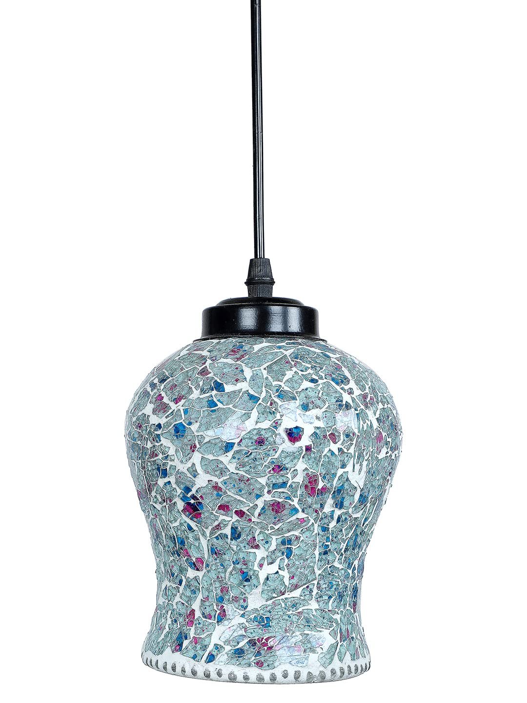 Multicolor Mosaic Glass Cluster Hanging Lamp (SH69)