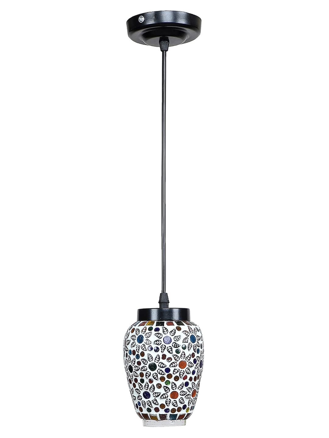 Multicolor Mosaic Glass Hanging Lamp (SH73)