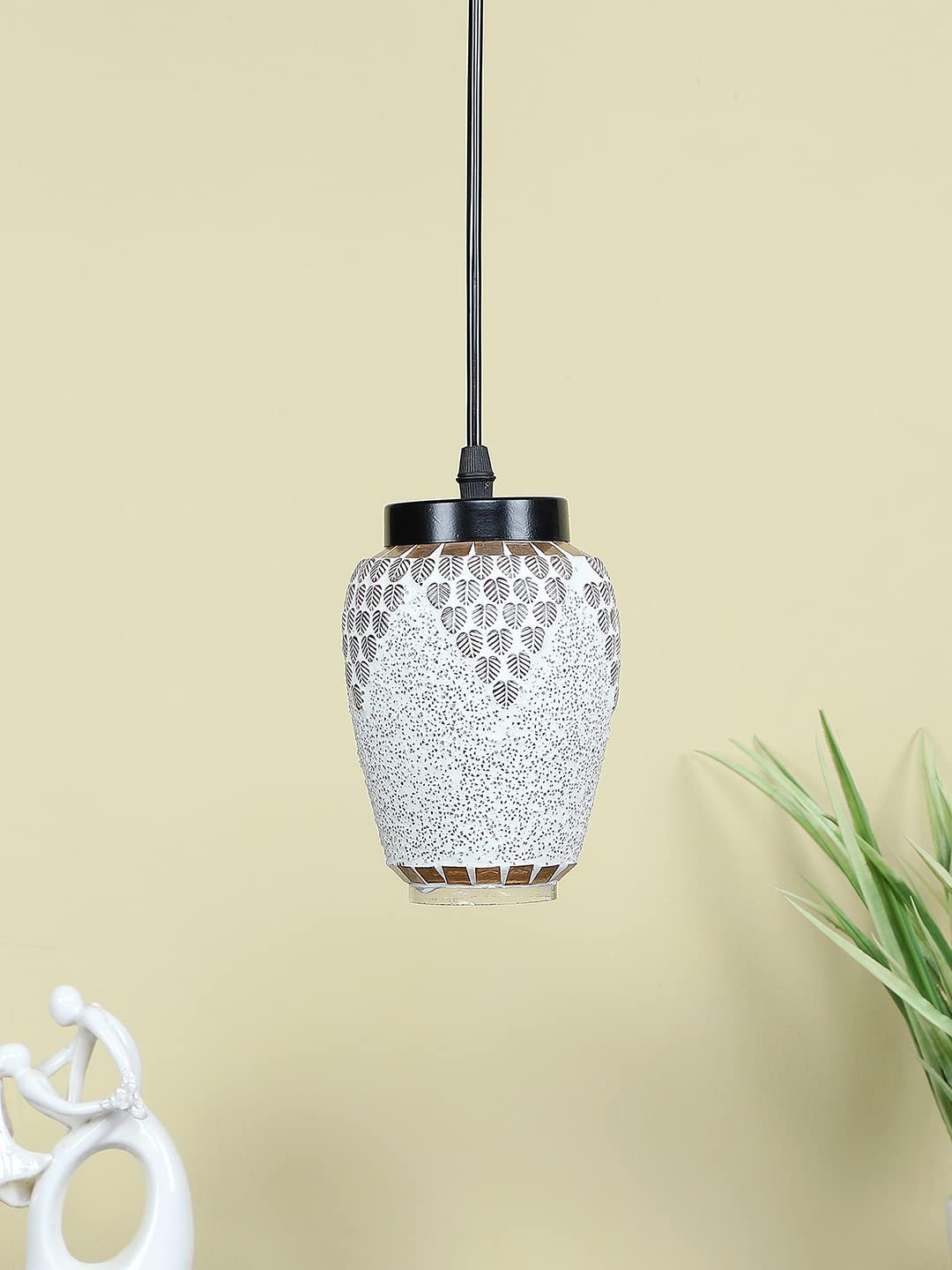 Multicolor Mosaic Glass Hanging Lamp (SH74)