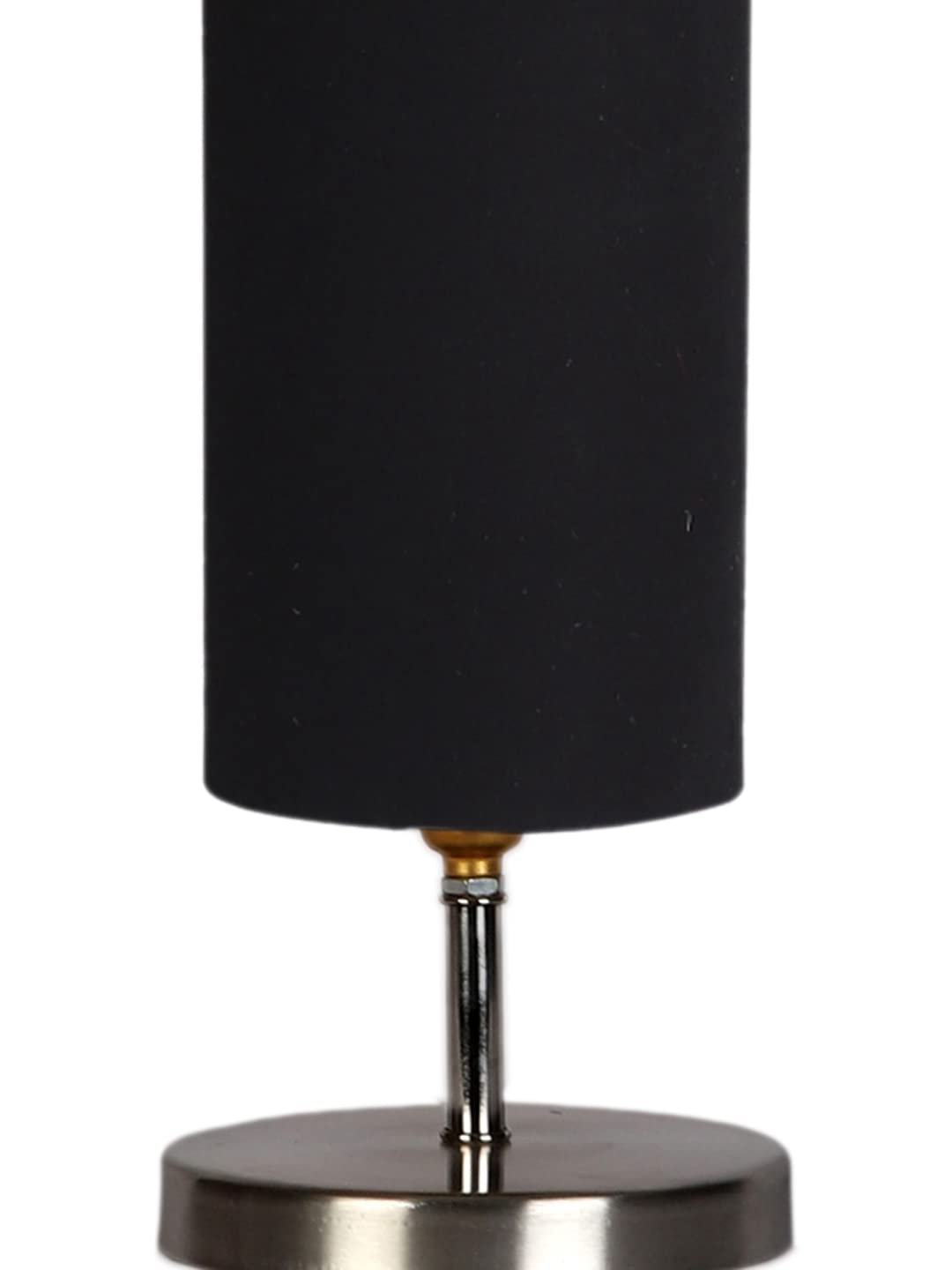 Black Cotton Table lamp with Steel Base -42