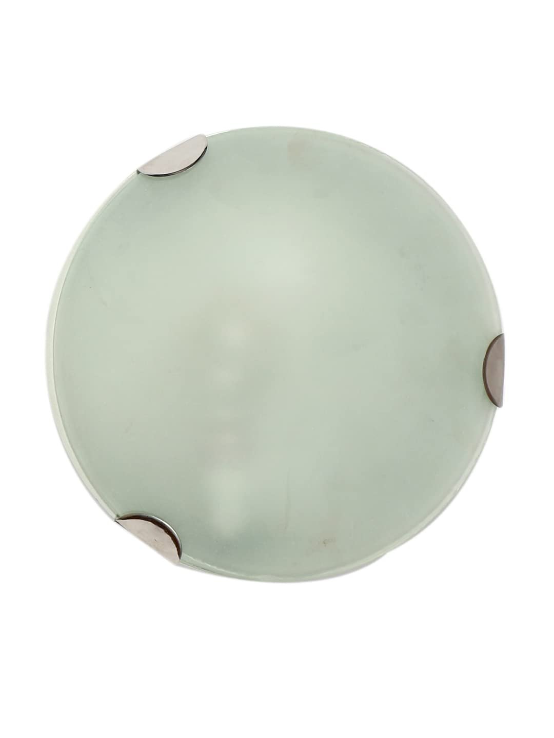 Milky Glass Round Flush Mounted Wall Lamp (T04)