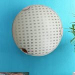 Glass Round Flush Mounted Wall Lamp (T07)