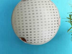 Glass Round Flush Mounted Wall Lamp (T07)