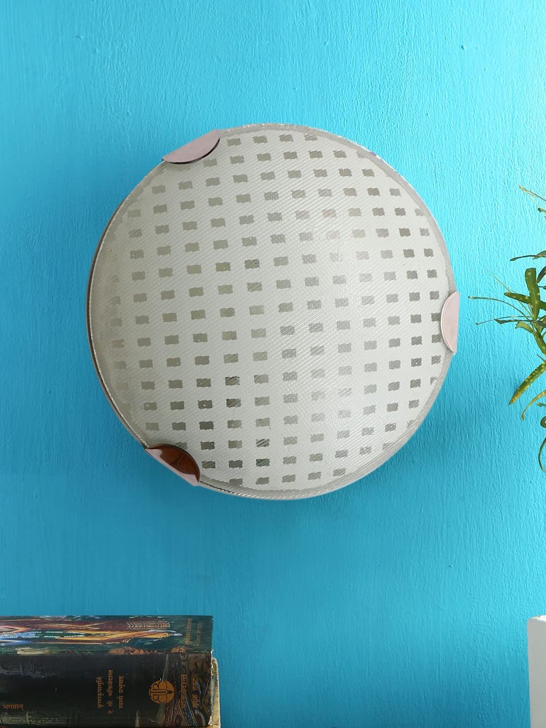 Glass Round Flush Mounted Wall Lamp (T07)