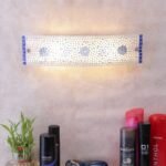 UB30, Mosaic Multicolor Glass Bathroom Light for wash Basin & Mirror