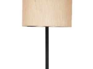 Black Night Table Lamp for Bedroom | Elegant Bedside Lamp with Warm LED Light & Stylish Design - Model VD24