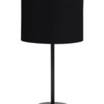 Black Night Table Lamp for Bedroom | Elegant Bedside Lamp with Warm LED Light & Stylish Design – Model VD25