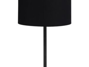 Black Night Table Lamp for Bedroom | Elegant Bedside Lamp with Warm LED Light & Stylish Design - Model VD25