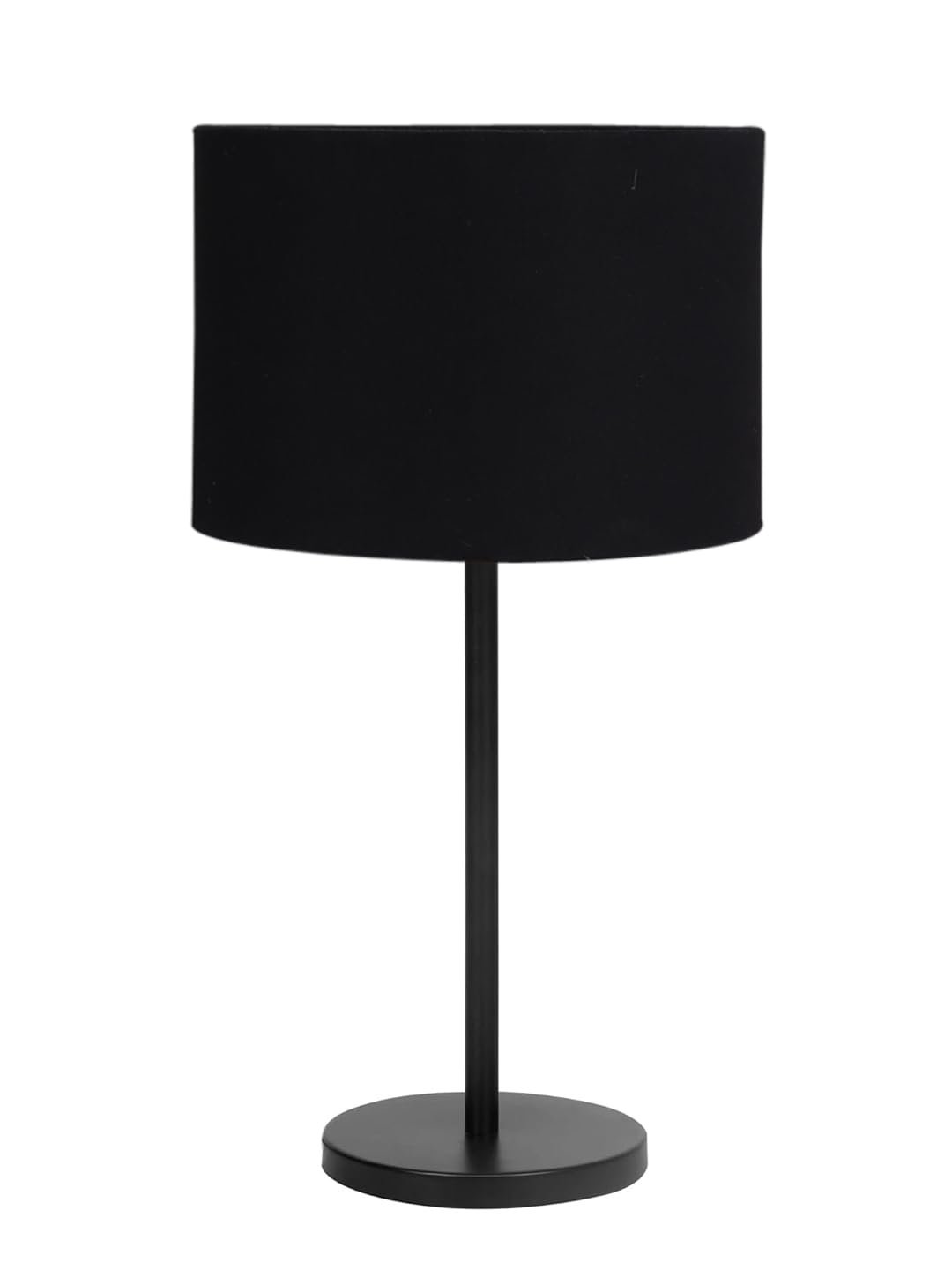 Black Night Table Lamp for Bedroom | Elegant Bedside Lamp with Warm LED Light & Stylish Design - Model VD25