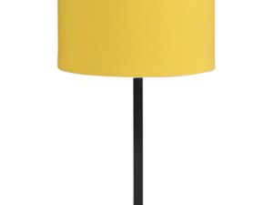 Black Night Table Lamp for Bedroom | Elegant Bedside Lamp with Warm LED Light & Stylish Design - Model VD28