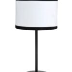 Black Night Table Lamp for Bedroom | Elegant Bedside Lamp with Warm LED Light & Stylish Design – Model VD30