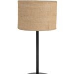 Black Night Table Lamp for Bedroom | Elegant Bedside Lamp with Warm LED Light & Stylish Design – Model VD31