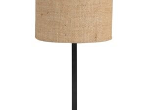 Black Night Table Lamp for Bedroom | Elegant Bedside Lamp with Warm LED Light & Stylish Design - Model VD31