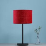 Black Night Table Lamp for Bedroom | Elegant Bedside Lamp with Warm LED Light & Stylish Design – Model VD34