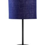 Black Night Table Lamp for Bedroom | Elegant Bedside Lamp with Warm LED Light & Stylish Design – Model VD35